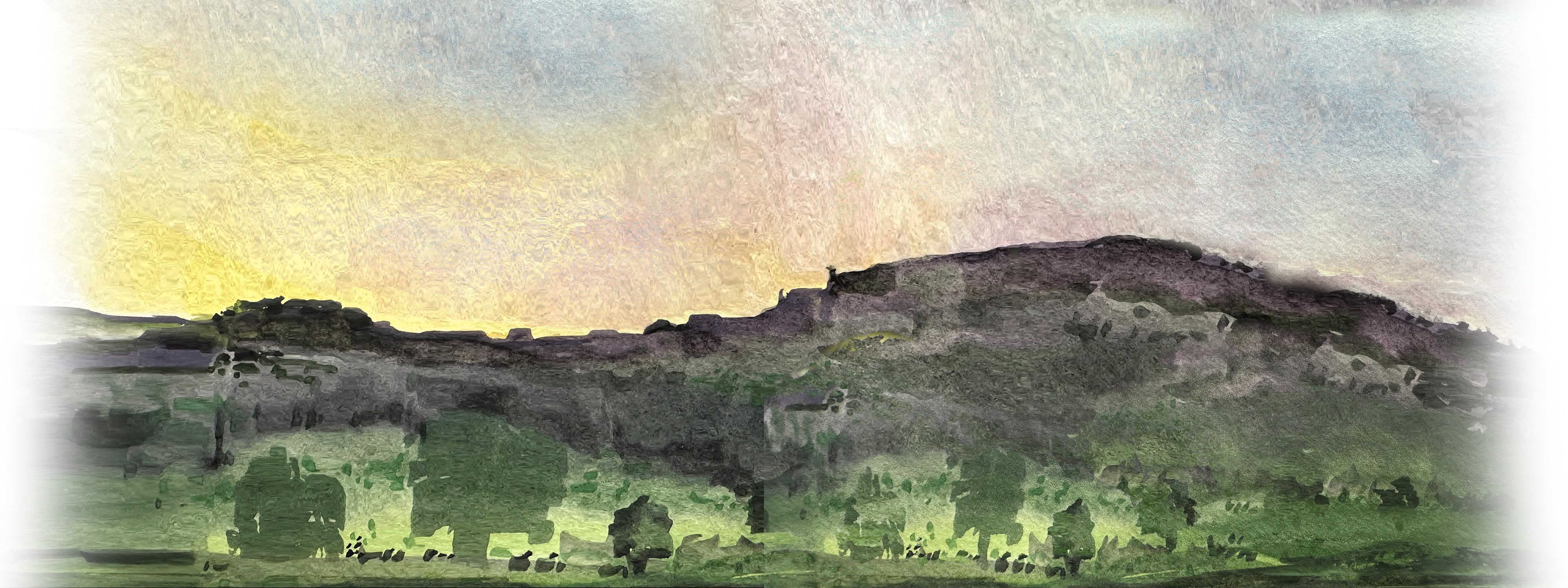 Rhytara landscape artwork inspired by nature's rhythm