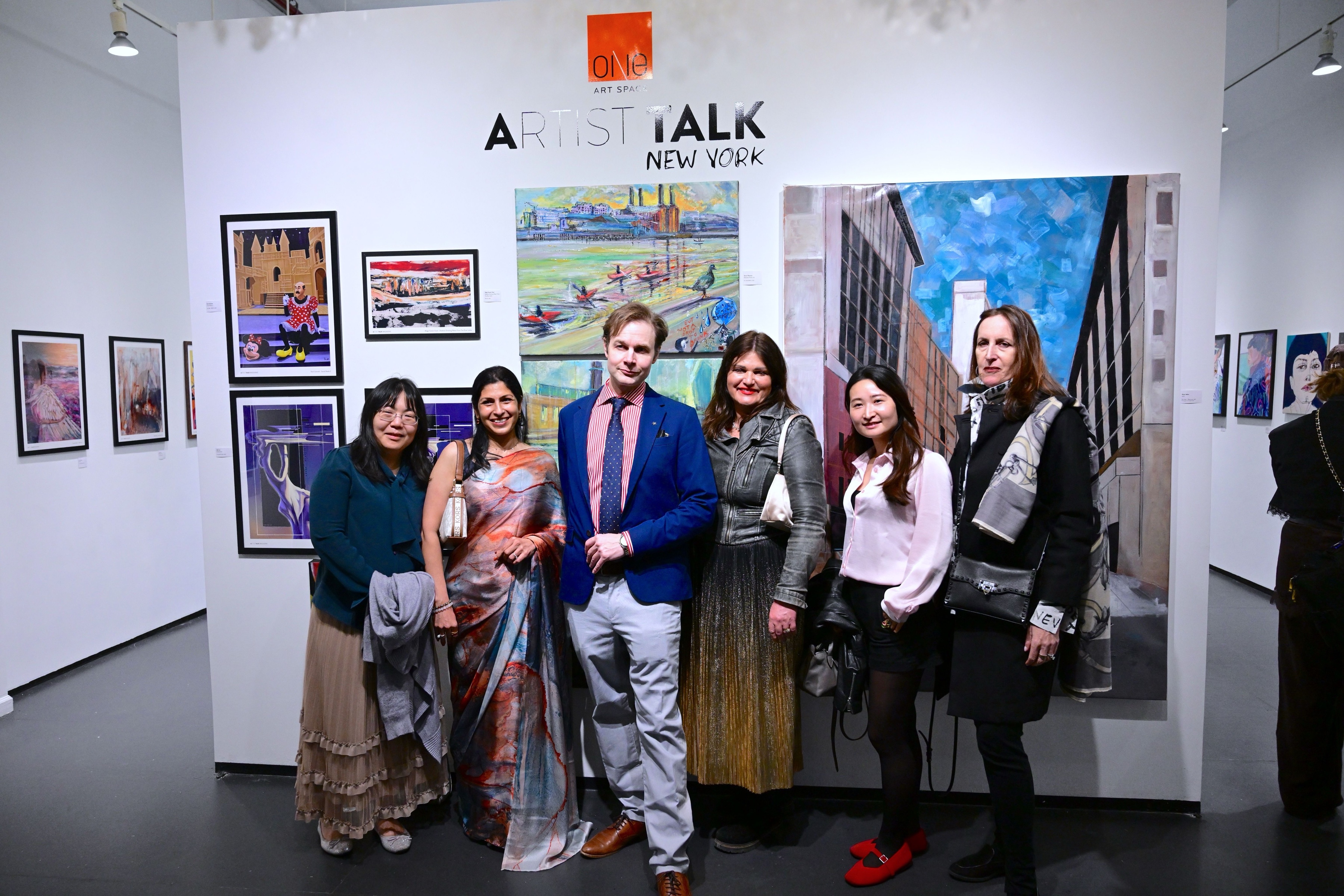 Rhytara artwork displayed at the New York exhibition