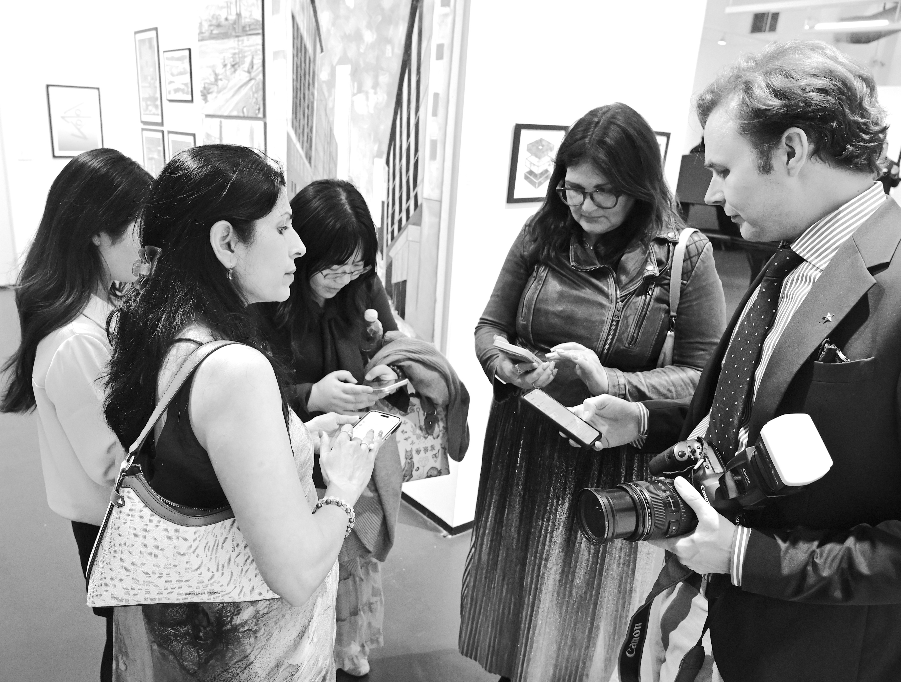 Artwork presented at the New York exhibition