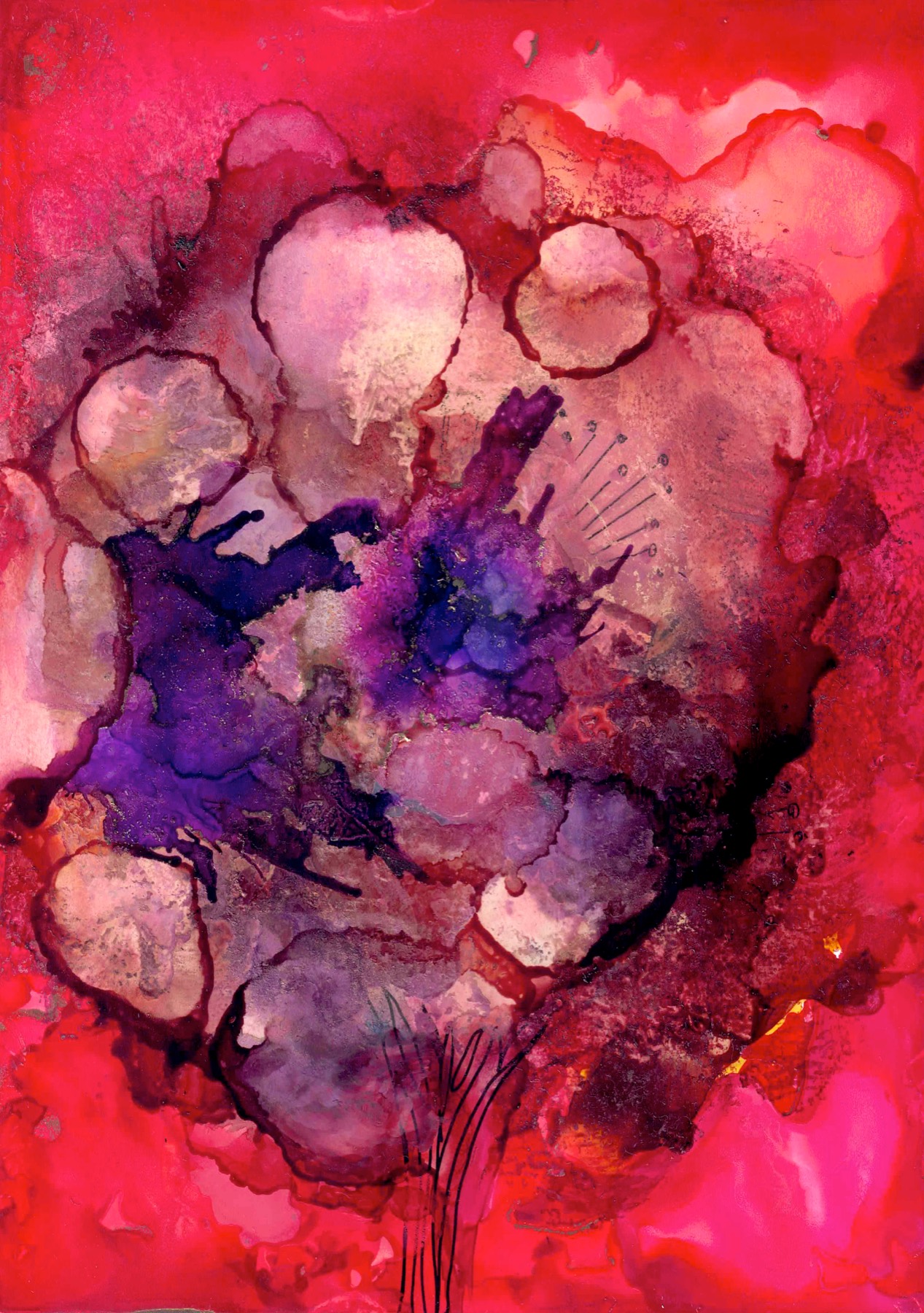Alcohol ink artwork