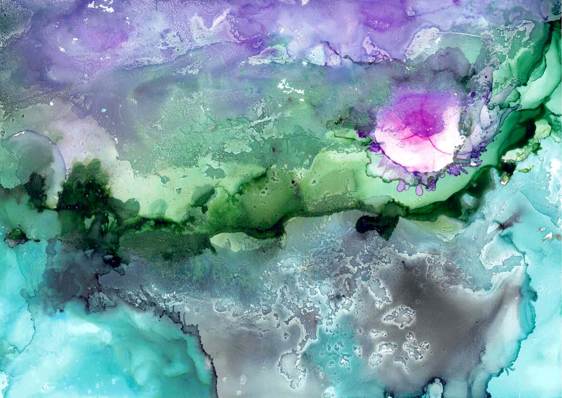 Alcohol ink artwork